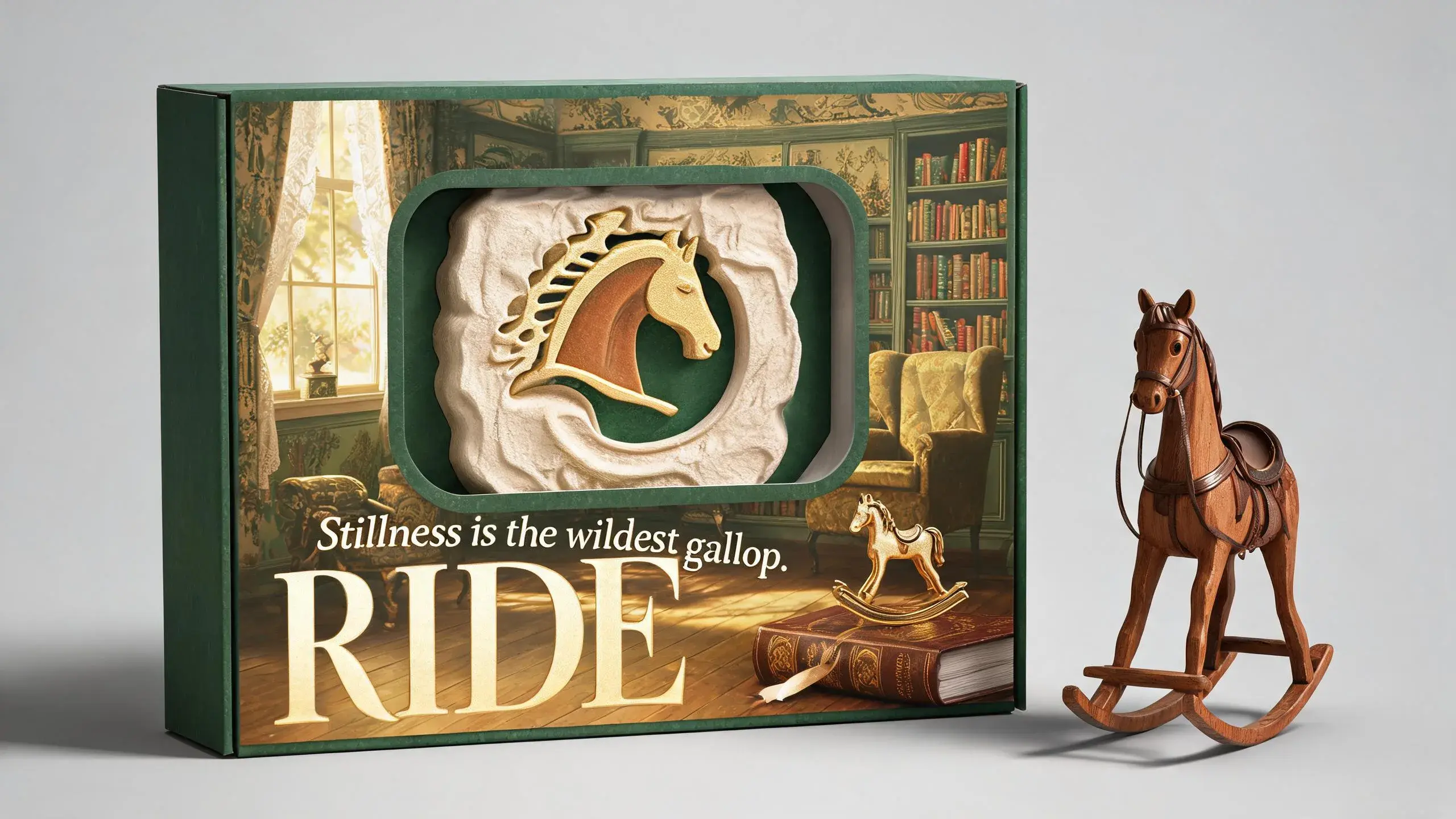ROCKING HORSE · RIDE · 纸塑浮雕玩具包装